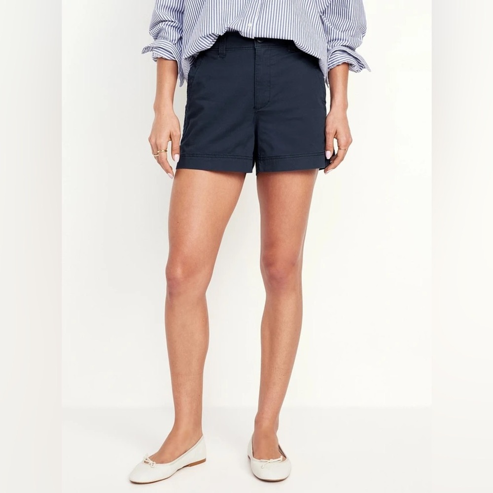 Vince Dark Blue Women's Shorts